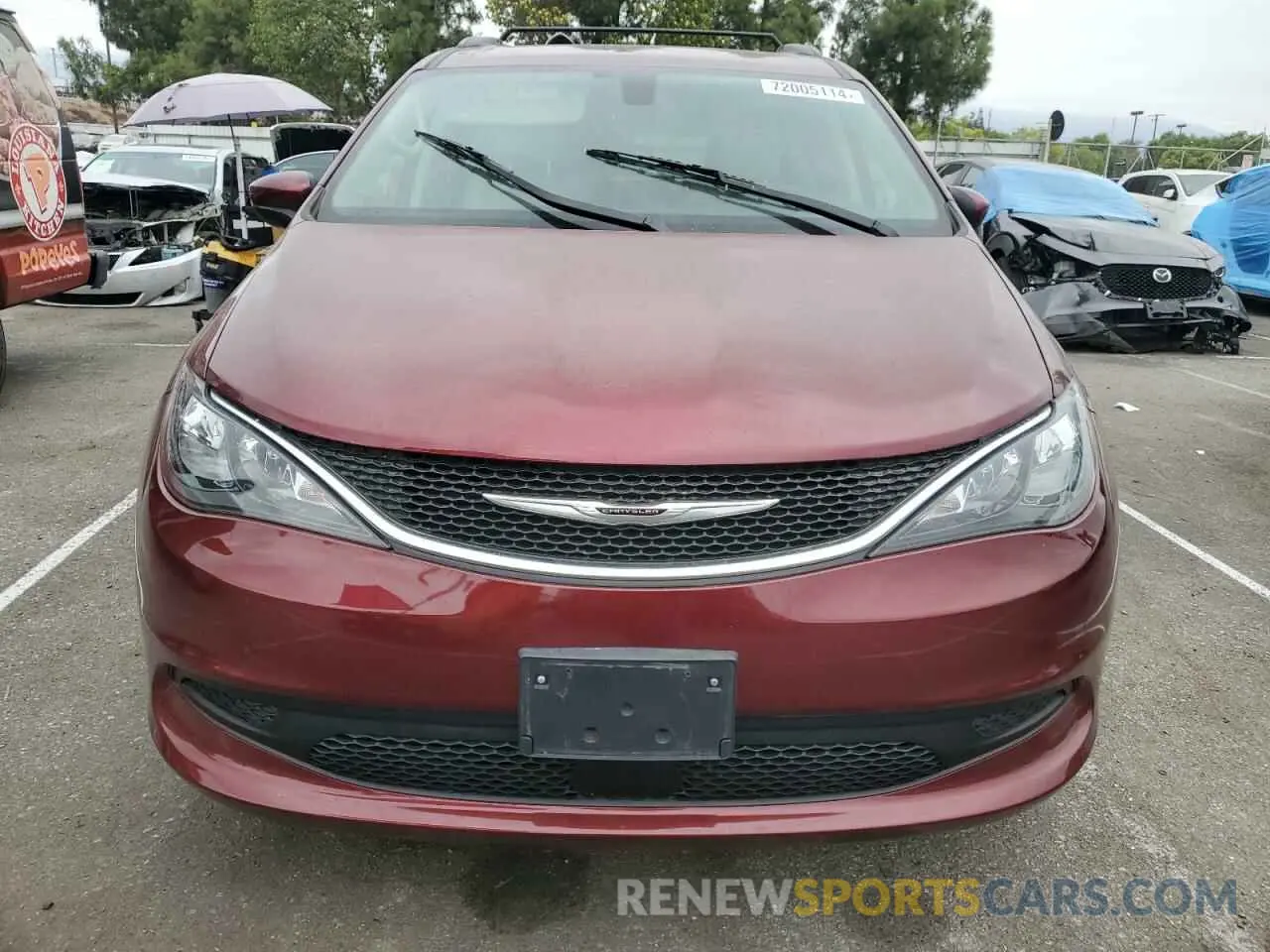 5 Photograph of a damaged car 2C4RC1DG9MR546027 CHRYSLER MINIVAN 2021