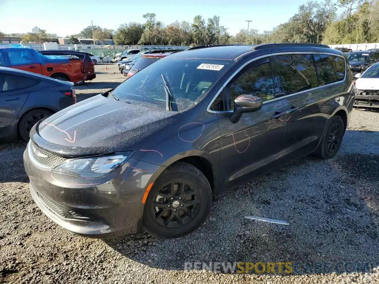 1 Photograph of a damaged car 2C4RC1DGXMR532699 CHRYSLER MINIVAN 2021