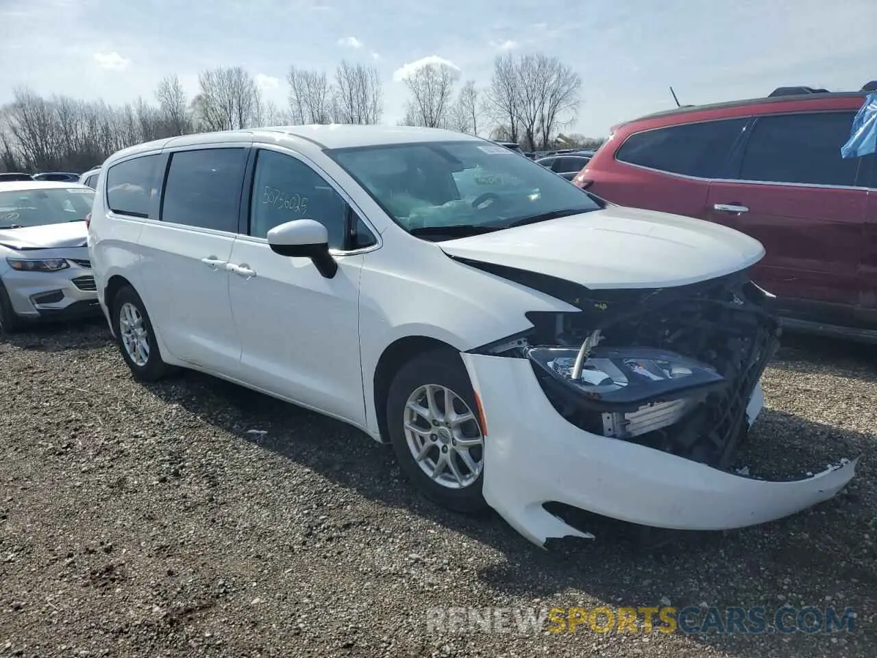 4 Фотография поврежденного автомобиля 2C4RC1CG0NR104224 CHRYSLER MINIVAN 2022