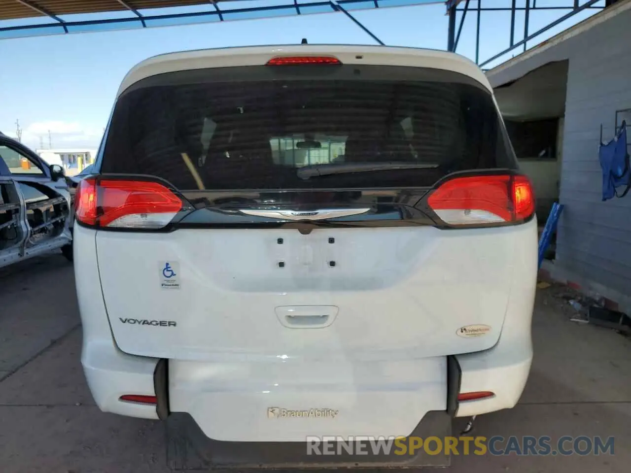6 Фотография поврежденного автомобиля 2C4RC1CG6NR212220 CHRYSLER MINIVAN 2022