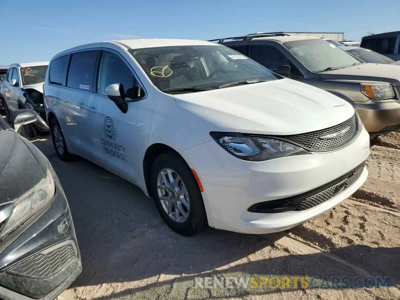 4 Фотография поврежденного автомобиля 2C4RC1CG7PR561891 CHRYSLER MINIVAN 2023