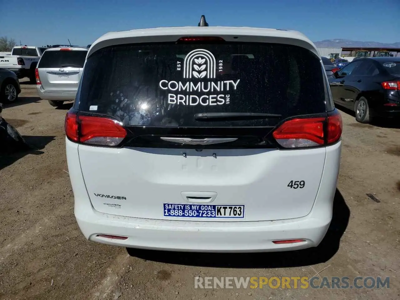 6 Фотография поврежденного автомобиля 2C4RC1CG7PR561891 CHRYSLER MINIVAN 2023