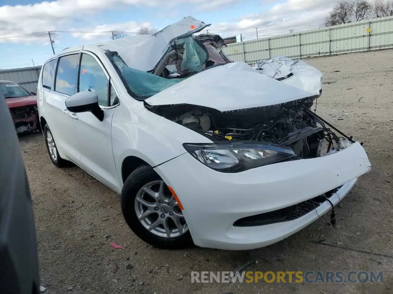 4 Фотография поврежденного автомобиля 2C4RC1CG8PR610726 CHRYSLER MINIVAN 2023