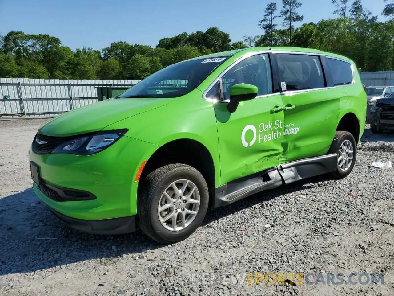 1 Photograph of a damaged car 2C4RC1CG4RR152458 CHRYSLER MINIVAN 2024