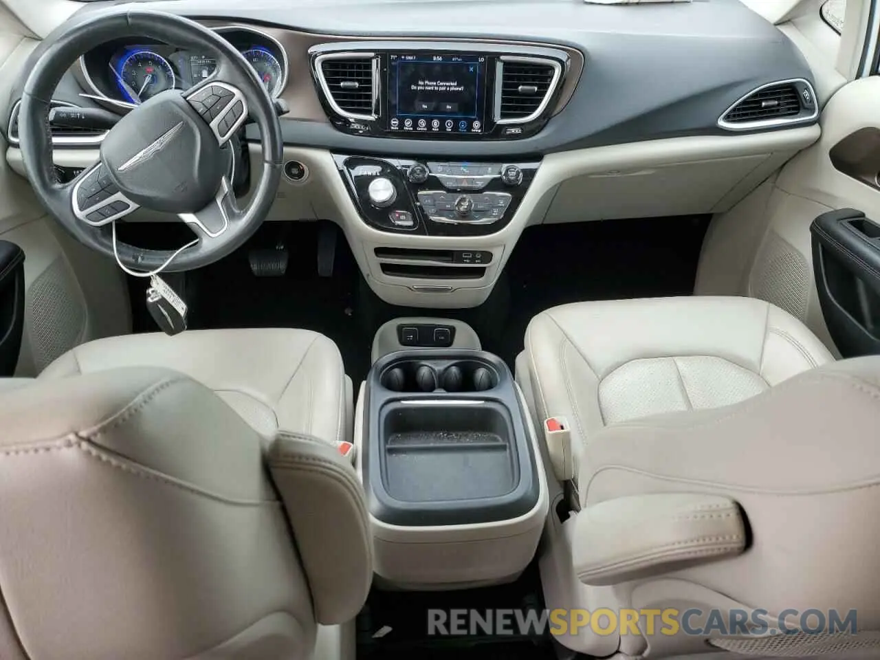 8 Photograph of a damaged car 2C4RC1BG1KR640032 CHRYSLER PACIFICA 2019