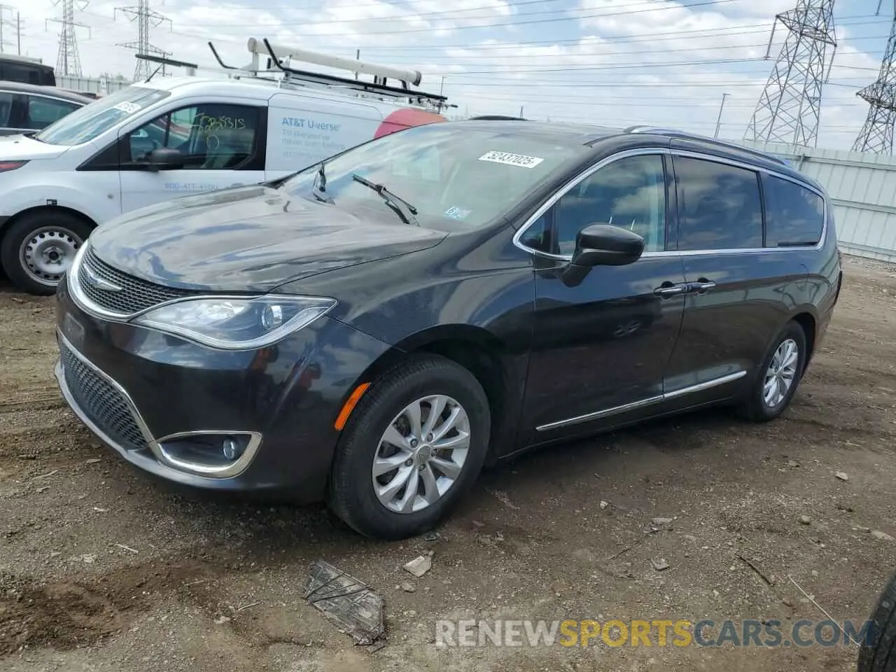 1 Photograph of a damaged car 2C4RC1BG2KR651542 CHRYSLER PACIFICA 2019