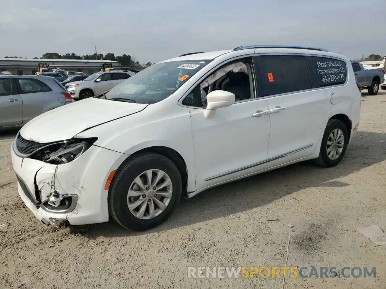 1 Photograph of a damaged car 2C4RC1BG4KR537378 CHRYSLER PACIFICA 2019