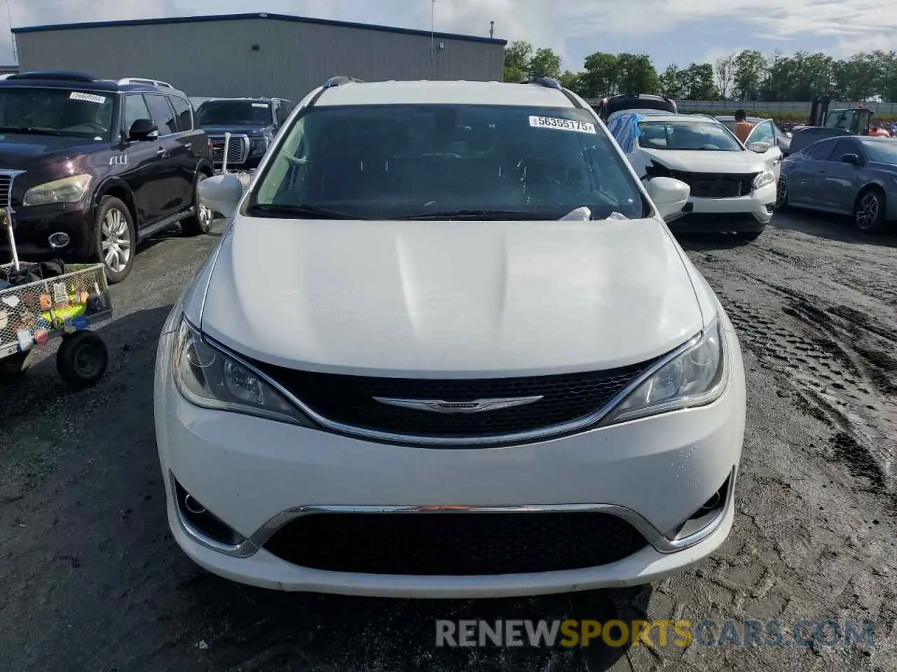 5 Фотография поврежденного автомобиля 2C4RC1BG6KR548110 CHRYSLER PACIFICA 2019