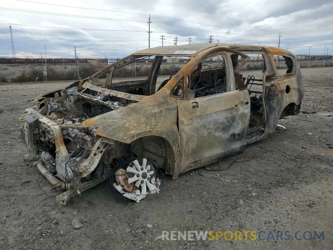 1 Photograph of a damaged car 2C4RC1BG6KR731264 CHRYSLER PACIFICA 2019