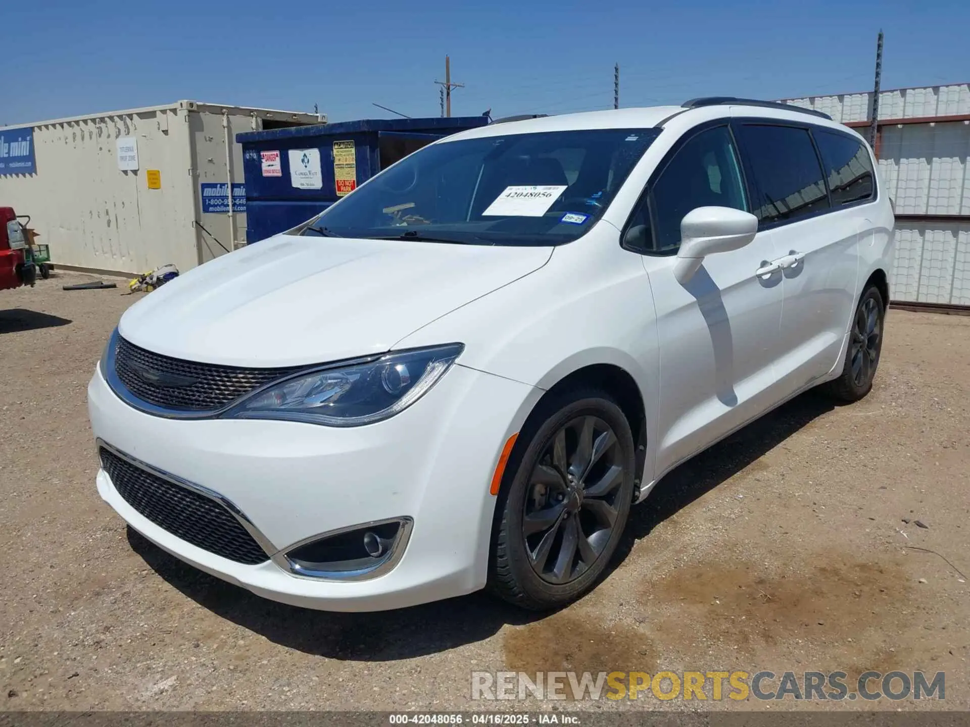2 Фотография поврежденного автомобиля 2C4RC1BGXKR567162 CHRYSLER PACIFICA 2019