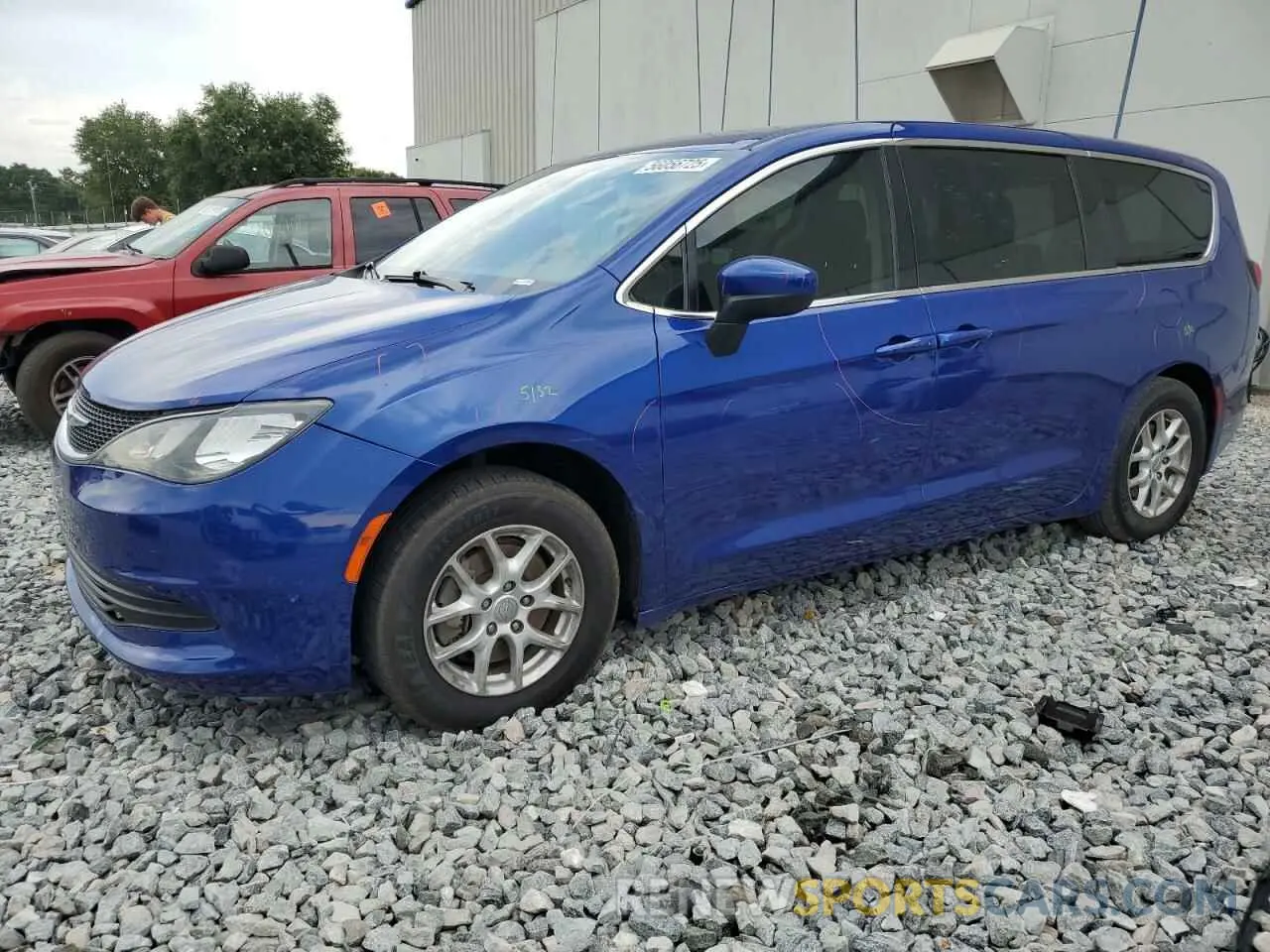 1 Photograph of a damaged car 2C4RC1CG8KR698542 CHRYSLER PACIFICA 2019