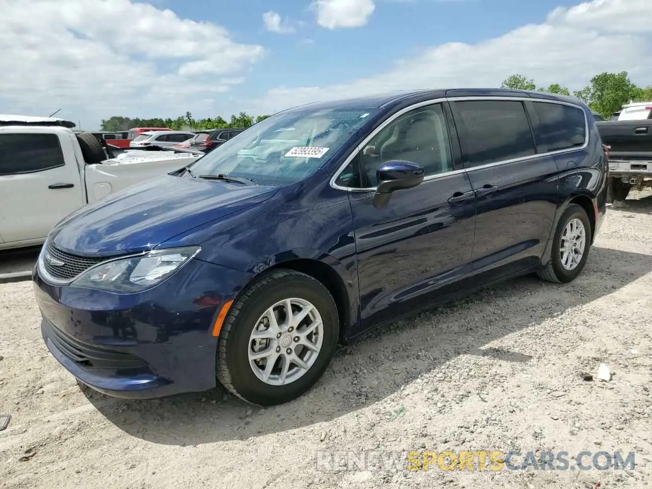 1 Photograph of a damaged car 2C4RC1CG9KR594108 CHRYSLER PACIFICA 2019