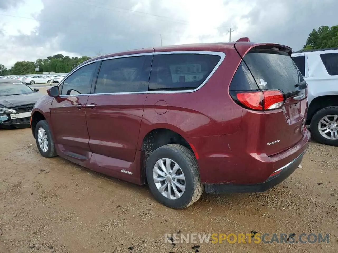 2 Фотография поврежденного автомобиля 2C4RC1FG1KR638971 CHRYSLER PACIFICA 2019