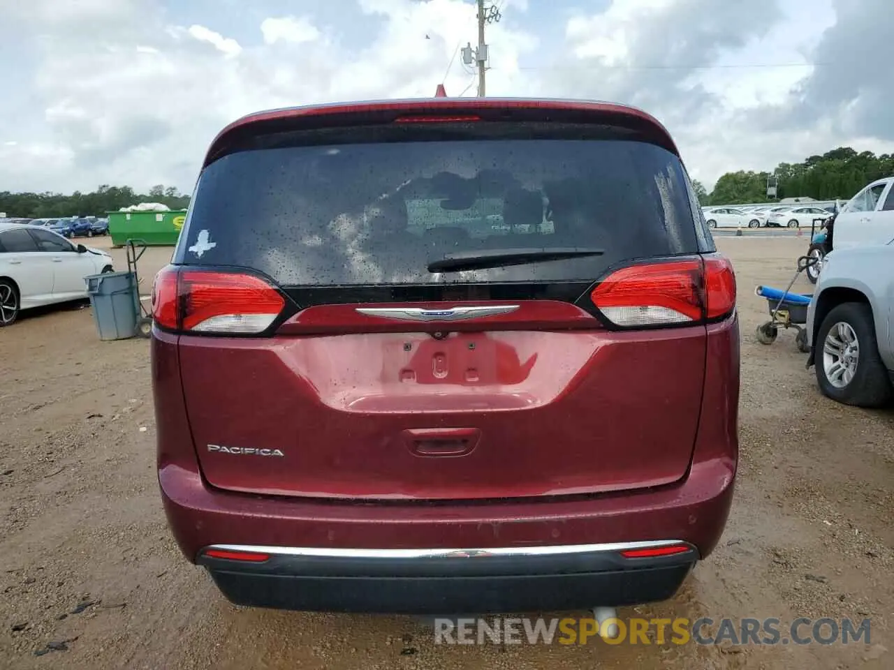 6 Фотография поврежденного автомобиля 2C4RC1FG1KR638971 CHRYSLER PACIFICA 2019
