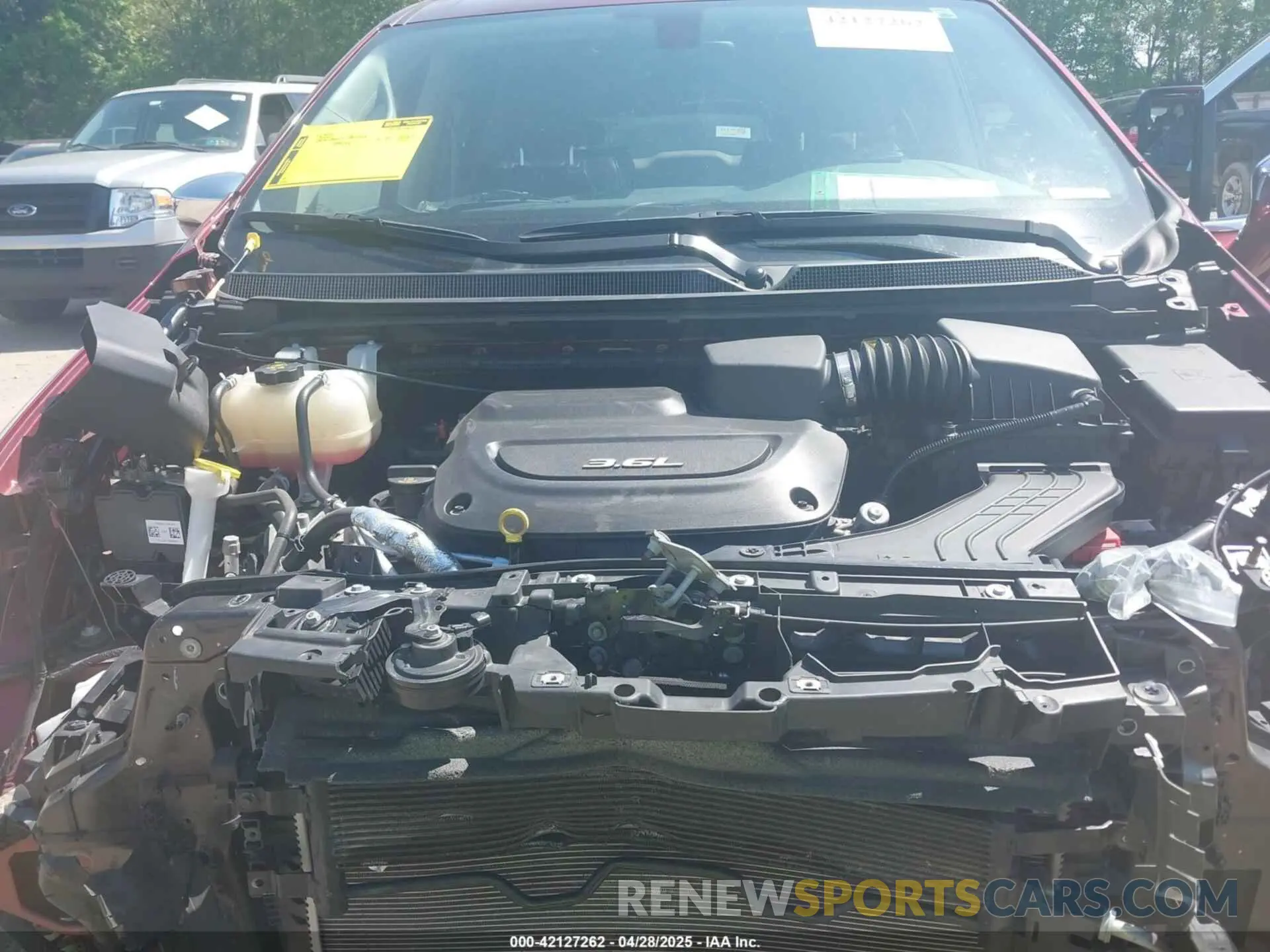 10 Photograph of a damaged car 2C4RC1GG1KR552218 CHRYSLER PACIFICA 2019