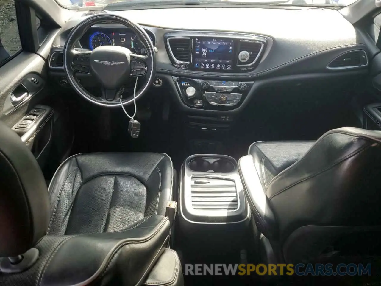 8 Фотография поврежденного автомобиля 2C4RC1GG6KR686870 CHRYSLER PACIFICA 2019