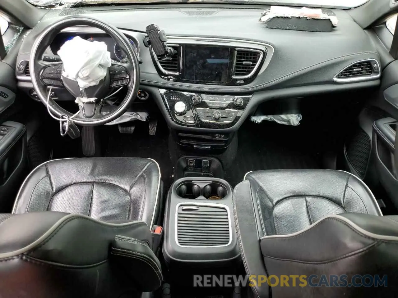 8 Фотография поврежденного автомобиля 2C4RC1GG7KR569413 CHRYSLER PACIFICA 2019