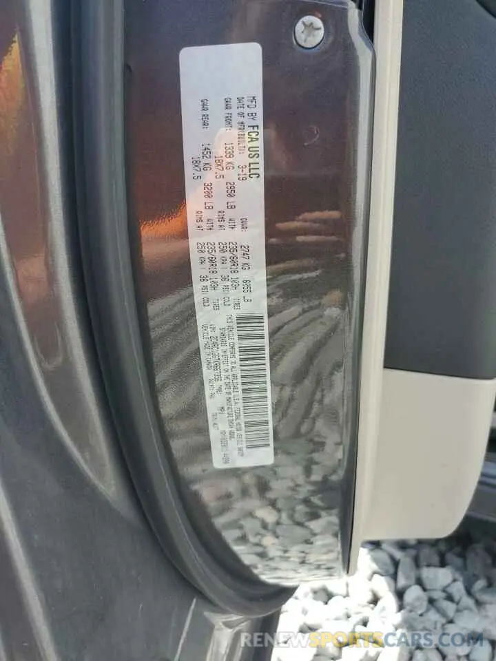 13 Photograph of a damaged car 2C4RC1GG7KR667356 CHRYSLER PACIFICA 2019