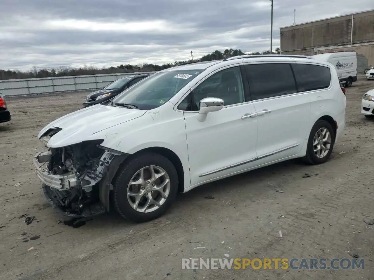 1 Photograph of a damaged car 2C4RC1GG8KR551986 CHRYSLER PACIFICA 2019