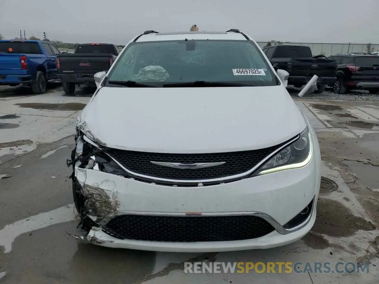 5 Фотография поврежденного автомобиля 2C4RC1GG9KR741411 CHRYSLER PACIFICA 2019