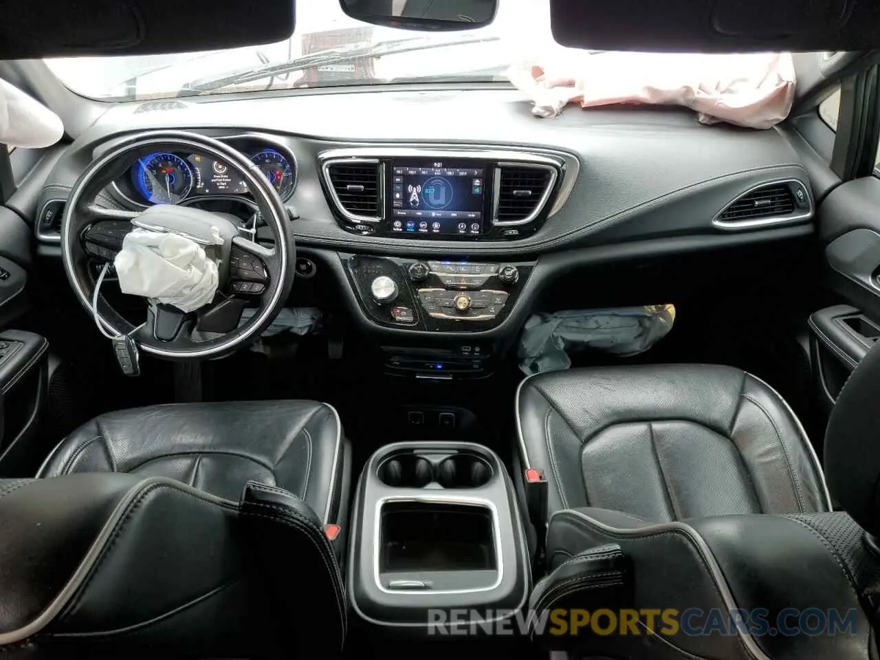 8 Фотография поврежденного автомобиля 2C4RC1GGXKR616773 CHRYSLER PACIFICA 2019