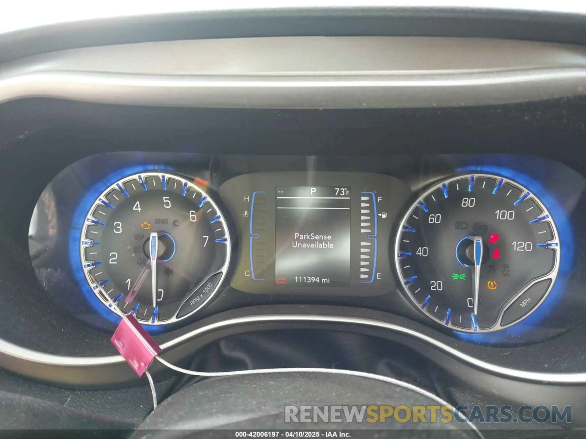 7 Фотография поврежденного автомобиля 2C4RC1BG3LR280098 CHRYSLER PACIFICA 2020