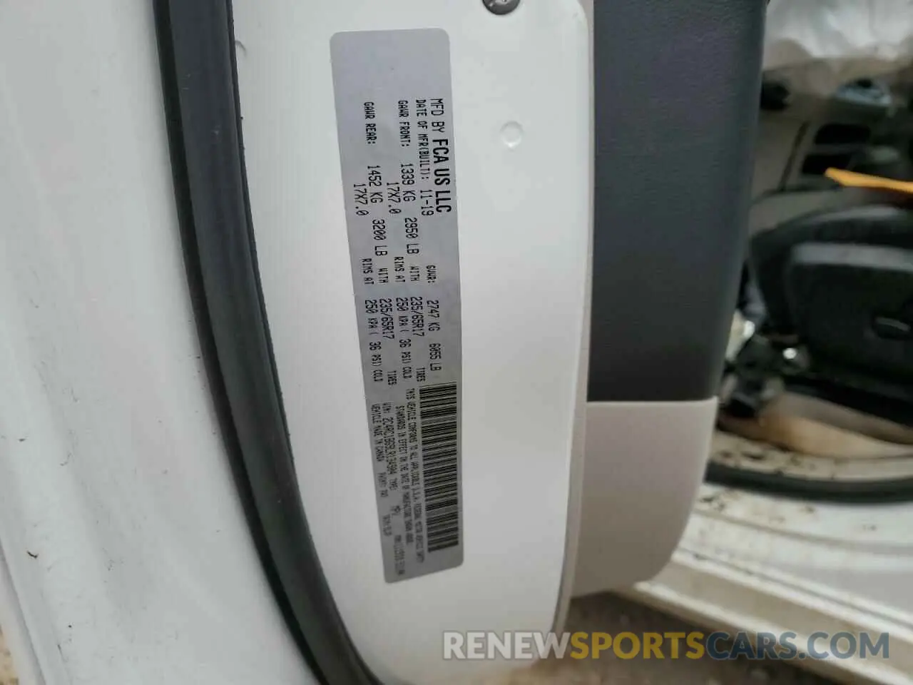 12 Фотография поврежденного автомобиля 2C4RC1BG9LR134904 CHRYSLER PACIFICA 2020
