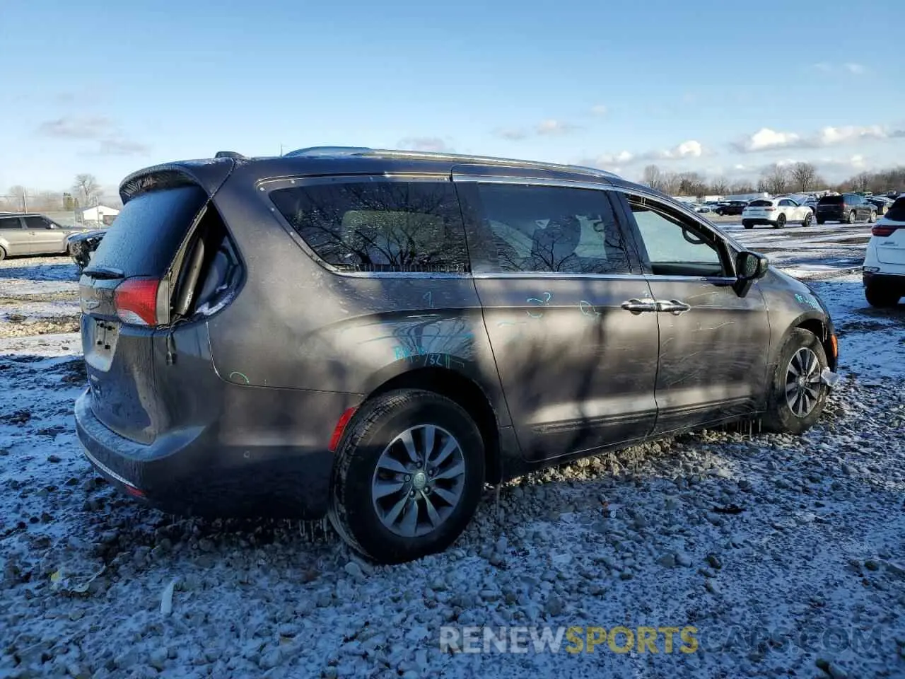 3 Фотография поврежденного автомобиля 2C4RC1EGXLR110879 CHRYSLER PACIFICA 2020