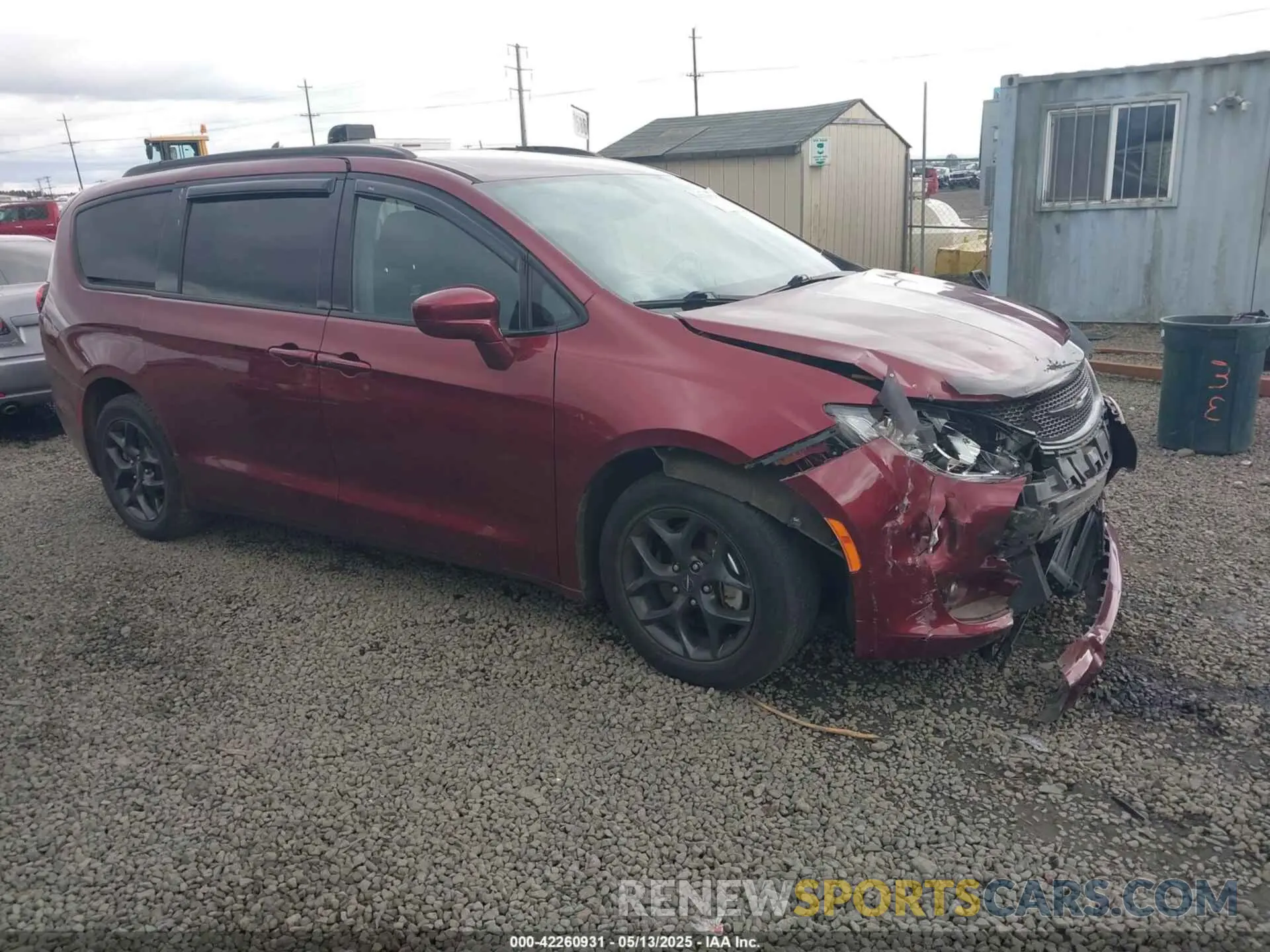 1 Photograph of a damaged car 2C4RC1FG6LR142887 CHRYSLER PACIFICA 2020