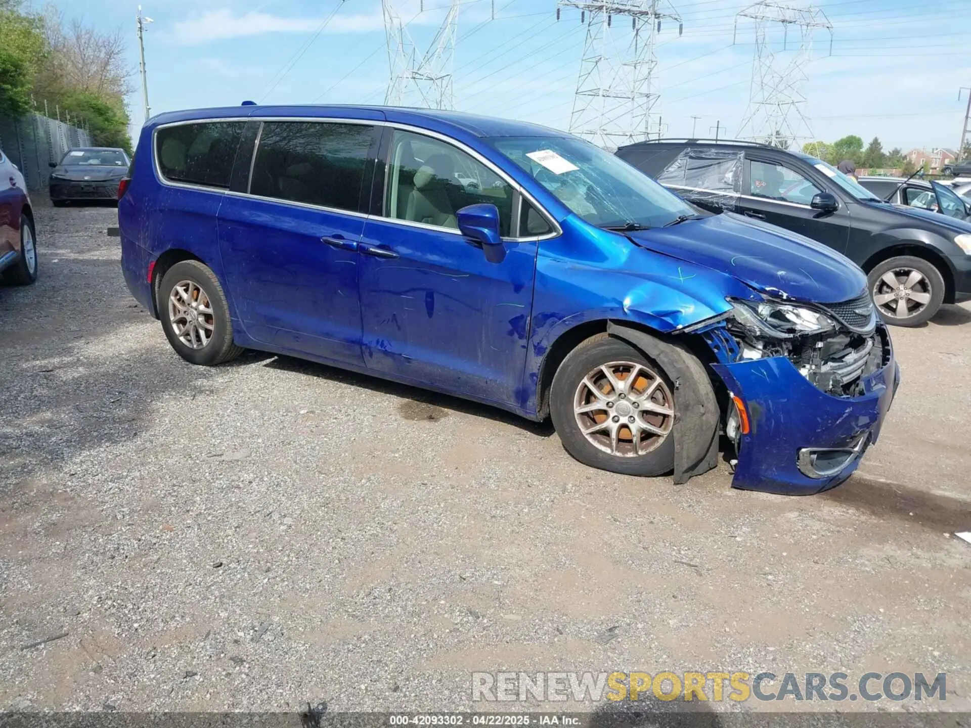 1 Фотография поврежденного автомобиля 2C4RC1FGXLR185354 CHRYSLER PACIFICA 2020