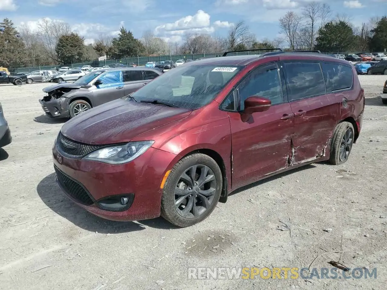 1 Photograph of a damaged car 2C4RC1GG0LR147145 CHRYSLER PACIFICA 2020
