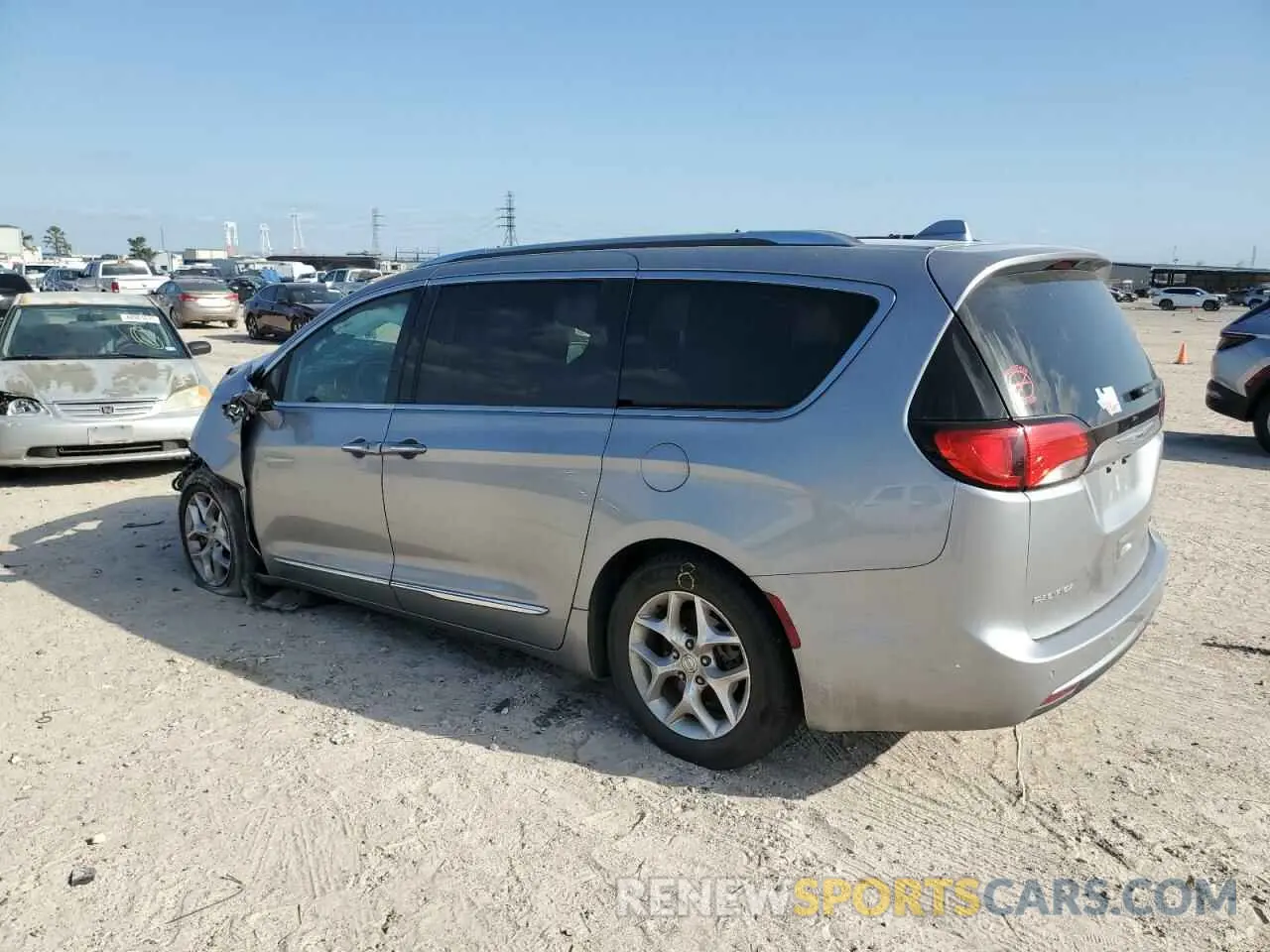 2 Фотография поврежденного автомобиля 2C4RC1GG0LR289575 CHRYSLER PACIFICA 2020