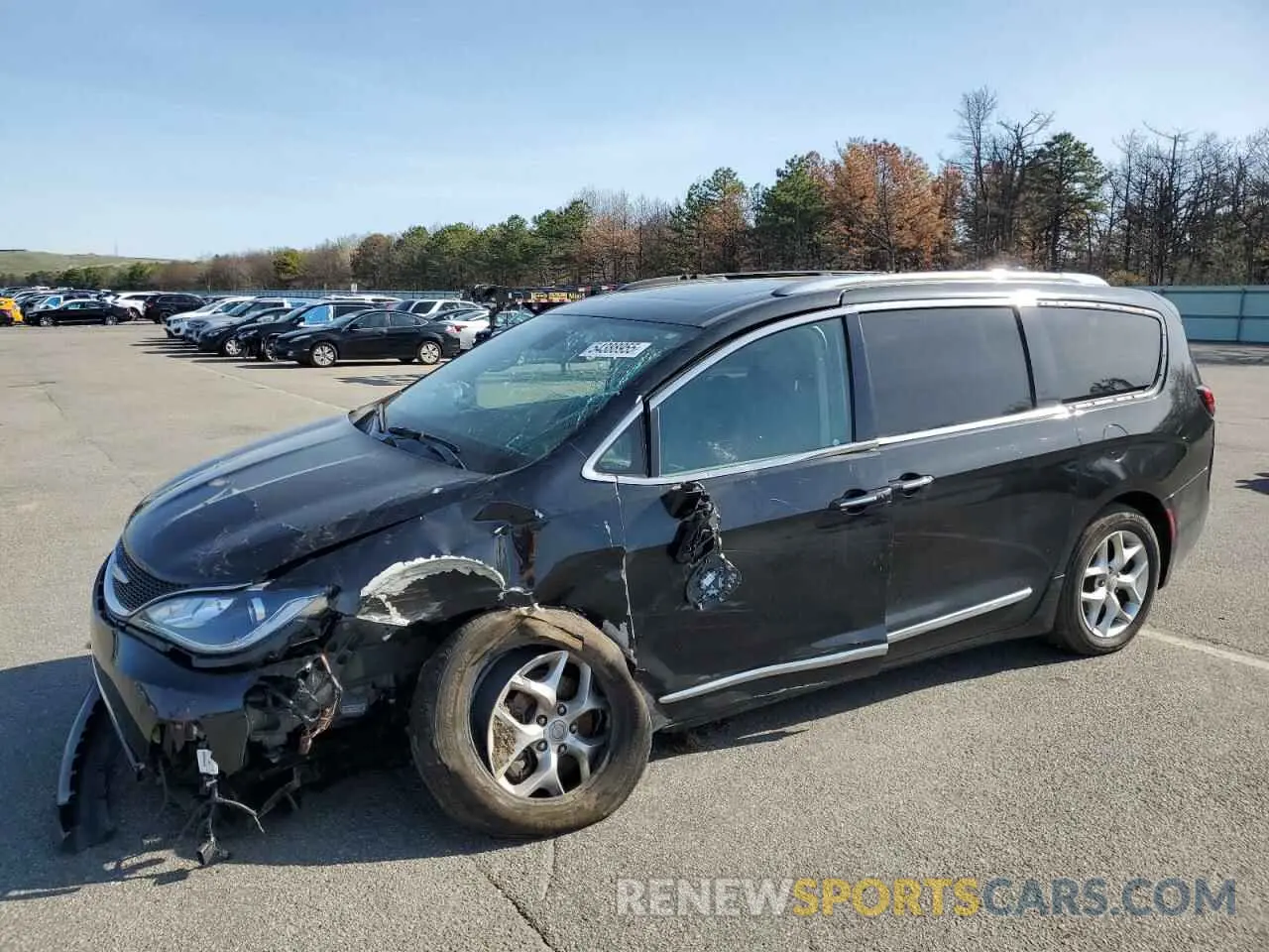 1 Фотография поврежденного автомобиля 2C4RC1GG1LR150619 CHRYSLER PACIFICA 2020