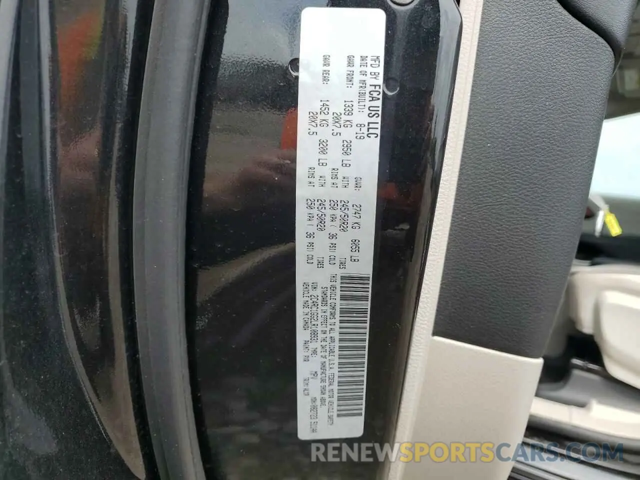 13 Photograph of a damaged car 2C4RC1GG2LR108931 CHRYSLER PACIFICA 2020