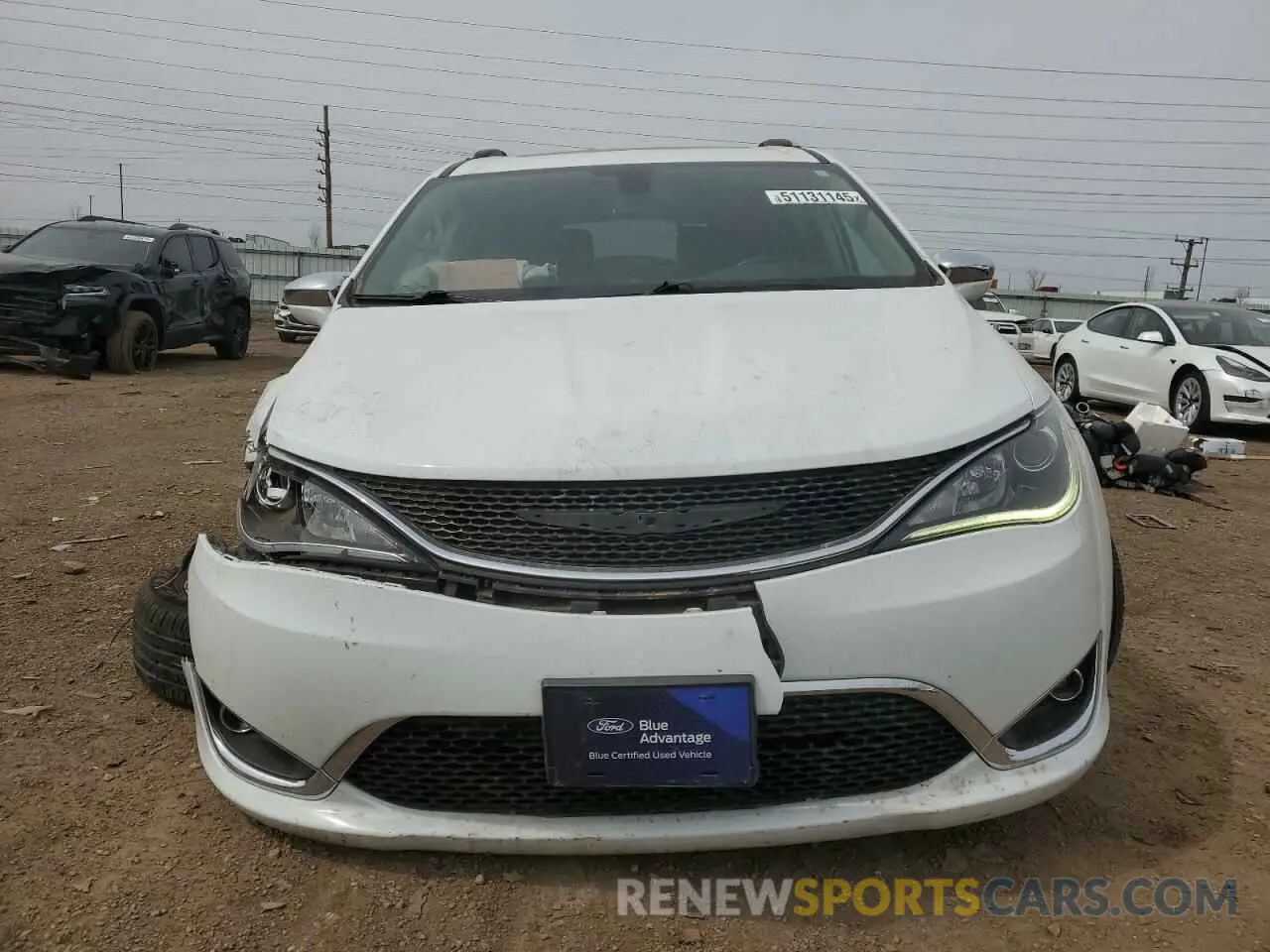 5 Фотография поврежденного автомобиля 2C4RC1GG2LR290324 CHRYSLER PACIFICA 2020