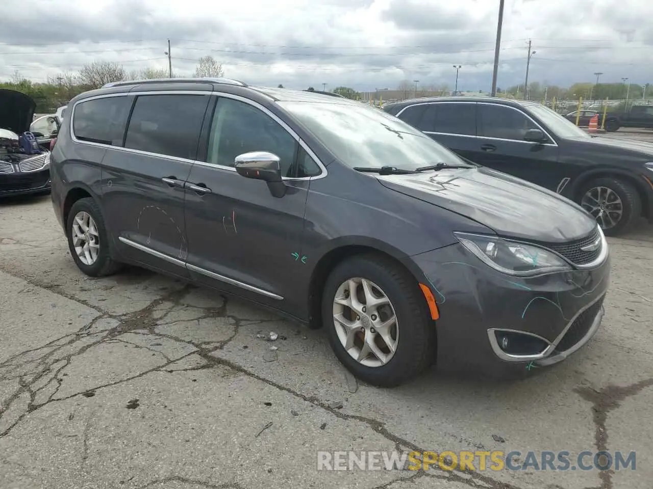 4 Фотография поврежденного автомобиля 2C4RC1GG3LR187459 CHRYSLER PACIFICA 2020