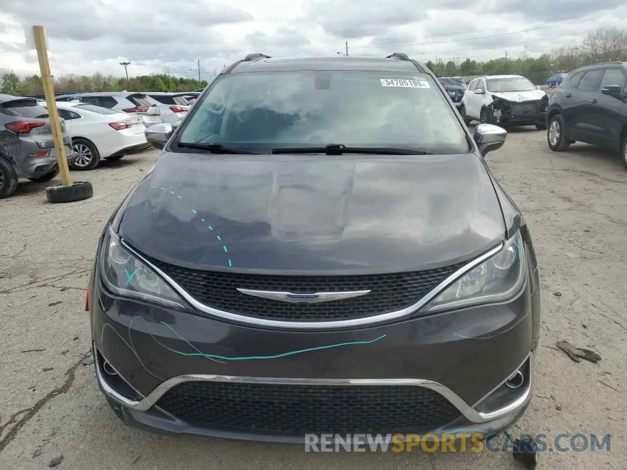5 Фотография поврежденного автомобиля 2C4RC1GG3LR187459 CHRYSLER PACIFICA 2020