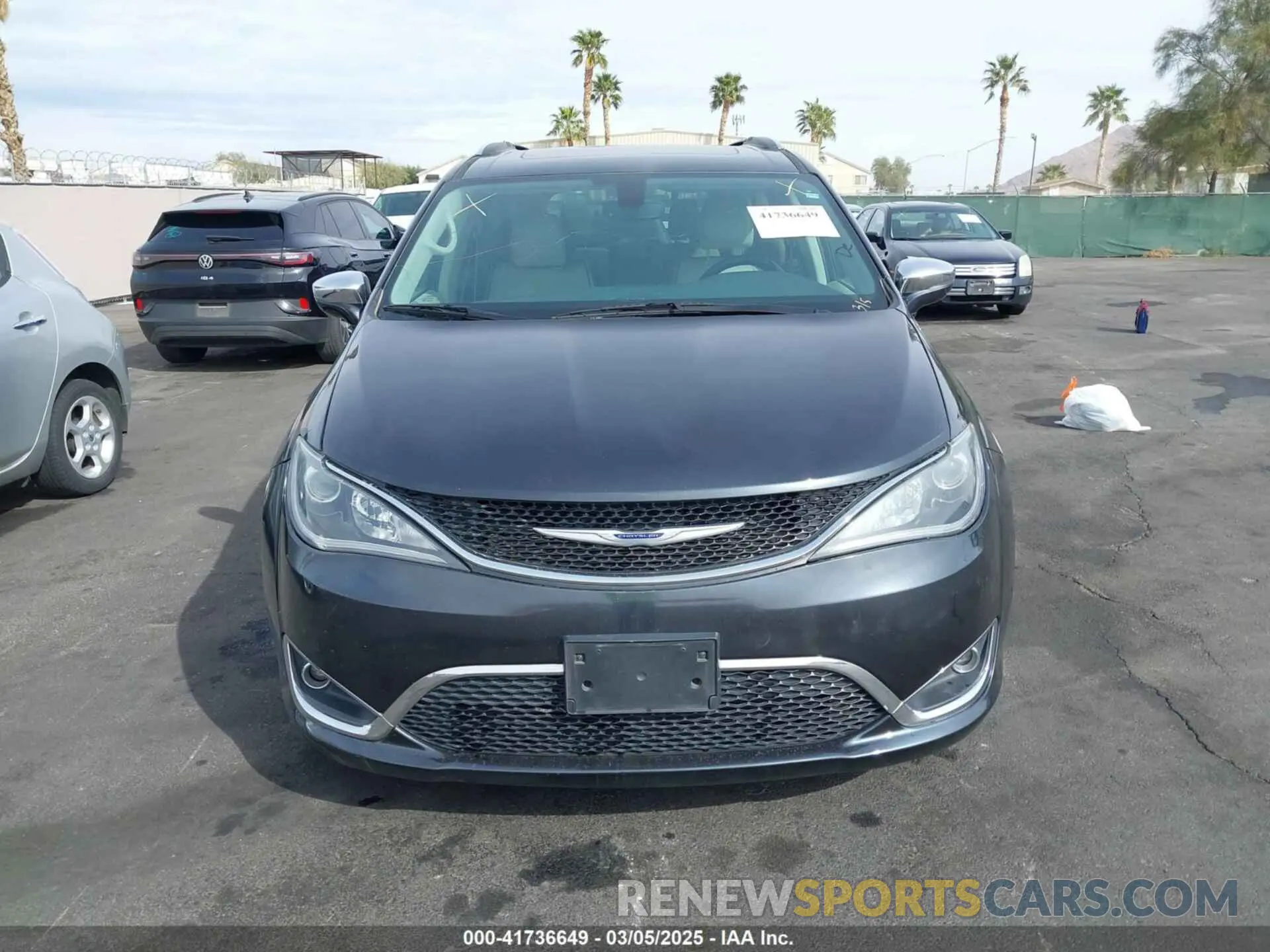 6 Фотография поврежденного автомобиля 2C4RC1GG4LR156463 CHRYSLER PACIFICA 2020