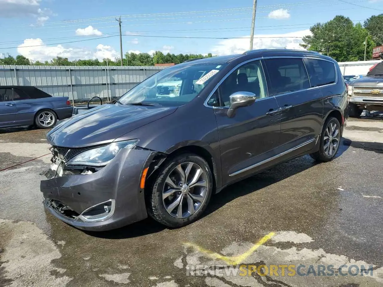 1 Photograph of a damaged car 2C4RC1GG5LR197636 CHRYSLER PACIFICA 2020