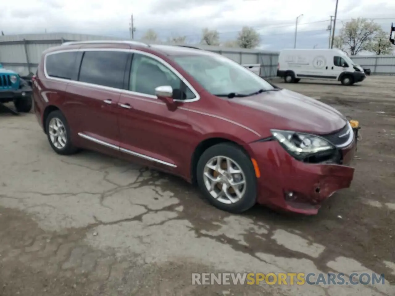 4 Photograph of a damaged car 2C4RC1GG6LR249971 CHRYSLER PACIFICA 2020