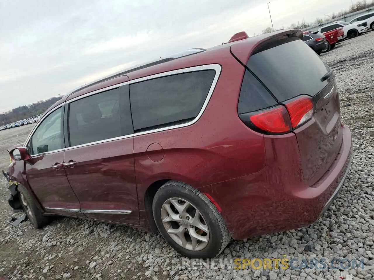 2 Фотография поврежденного автомобиля 2C4RC1GG7LR143660 CHRYSLER PACIFICA 2020