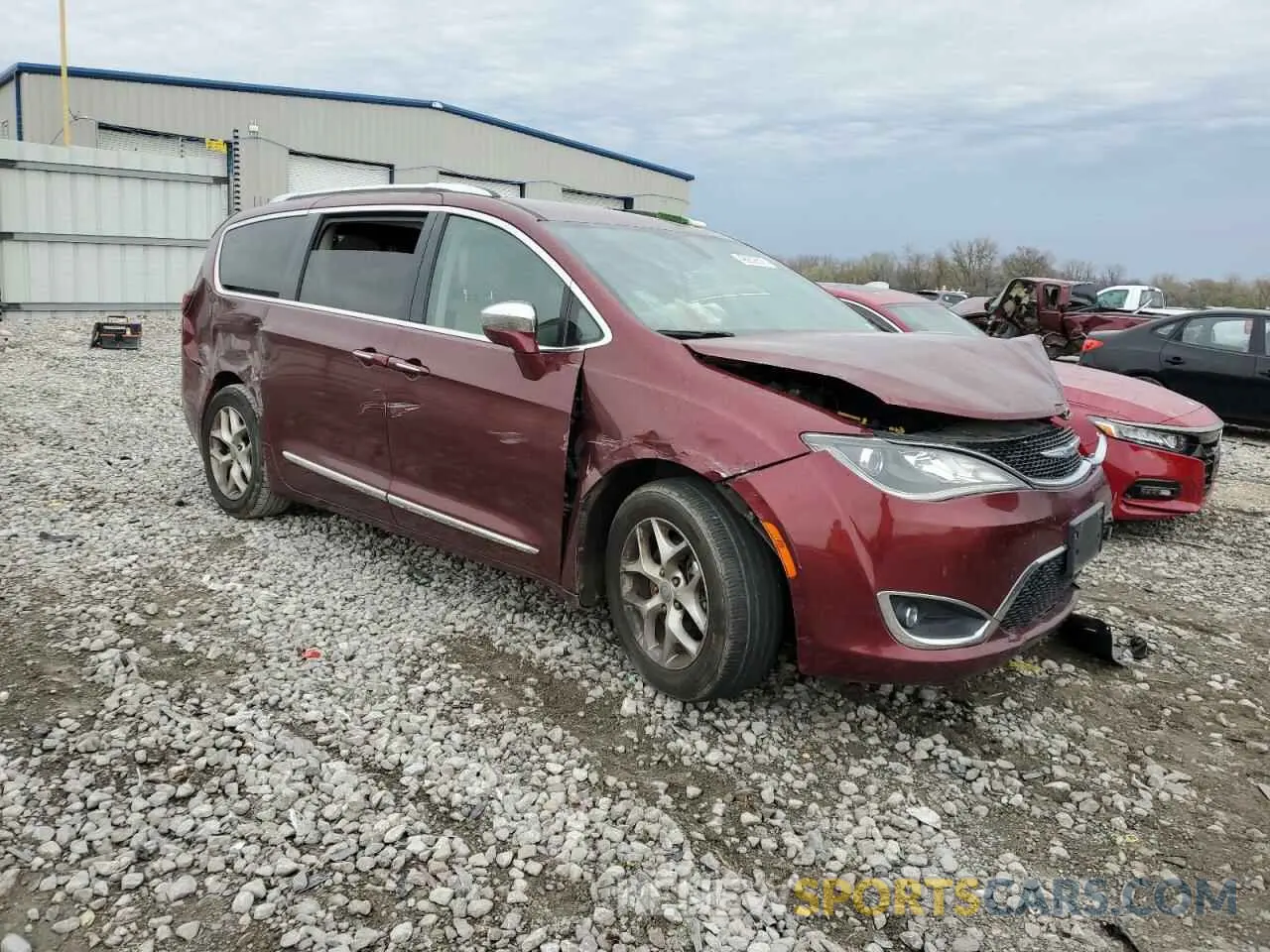 4 Фотография поврежденного автомобиля 2C4RC1GG7LR143660 CHRYSLER PACIFICA 2020