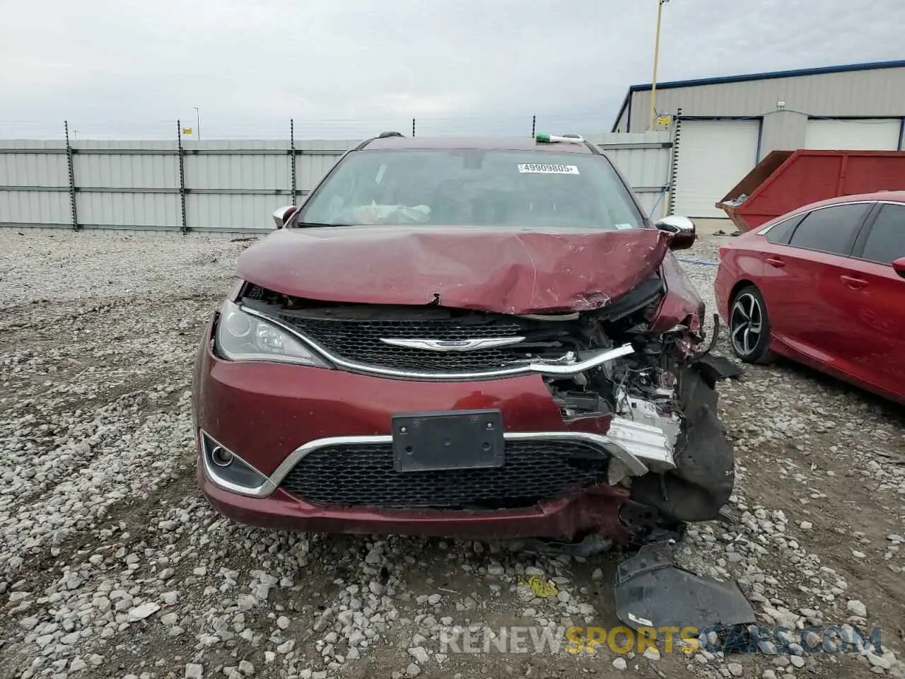5 Фотография поврежденного автомобиля 2C4RC1GG7LR143660 CHRYSLER PACIFICA 2020