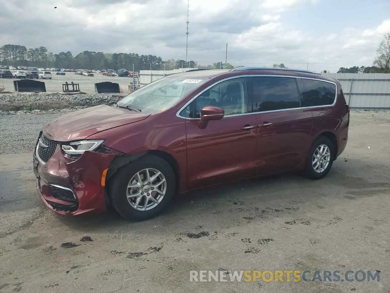 1 Фотография поврежденного автомобиля 2C4RC1BG0MR552883 CHRYSLER PACIFICA 2021