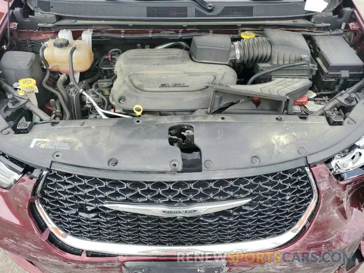 14 Фотография поврежденного автомобиля 2C4RC1BG0MR552883 CHRYSLER PACIFICA 2021