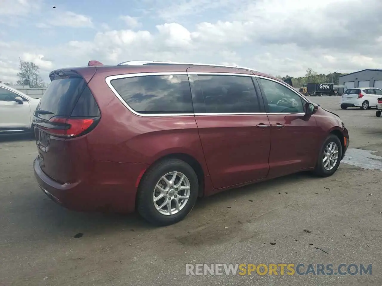 3 Фотография поврежденного автомобиля 2C4RC1BG0MR552883 CHRYSLER PACIFICA 2021