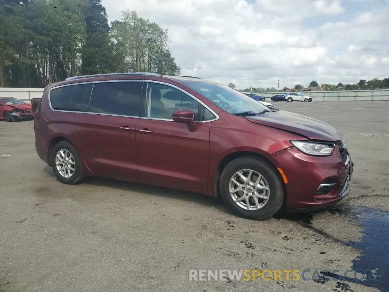 4 Фотография поврежденного автомобиля 2C4RC1BG0MR552883 CHRYSLER PACIFICA 2021