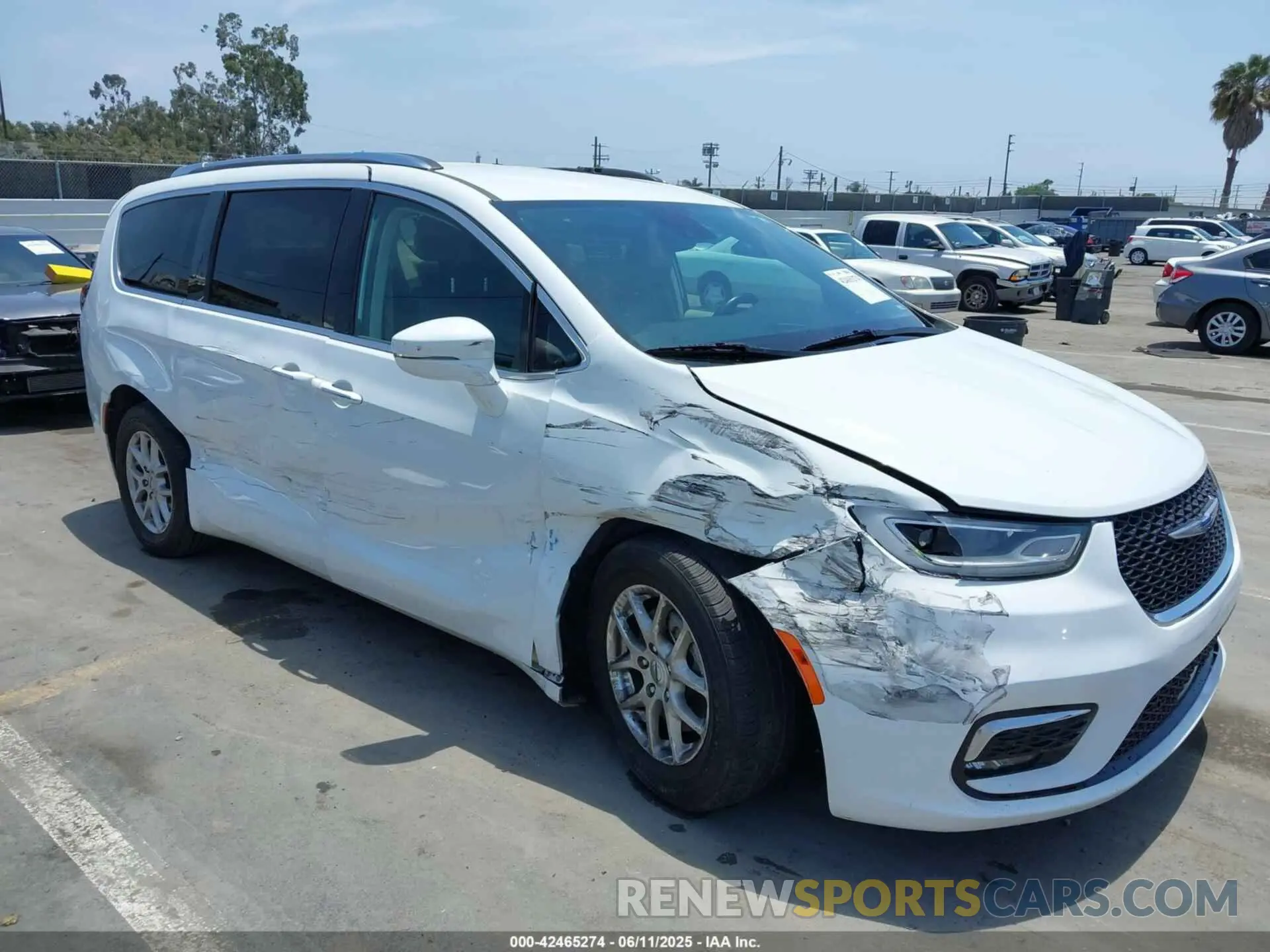 6 Photograph of a damaged car 2C4RC1BG1MR543352 CHRYSLER PACIFICA 2021