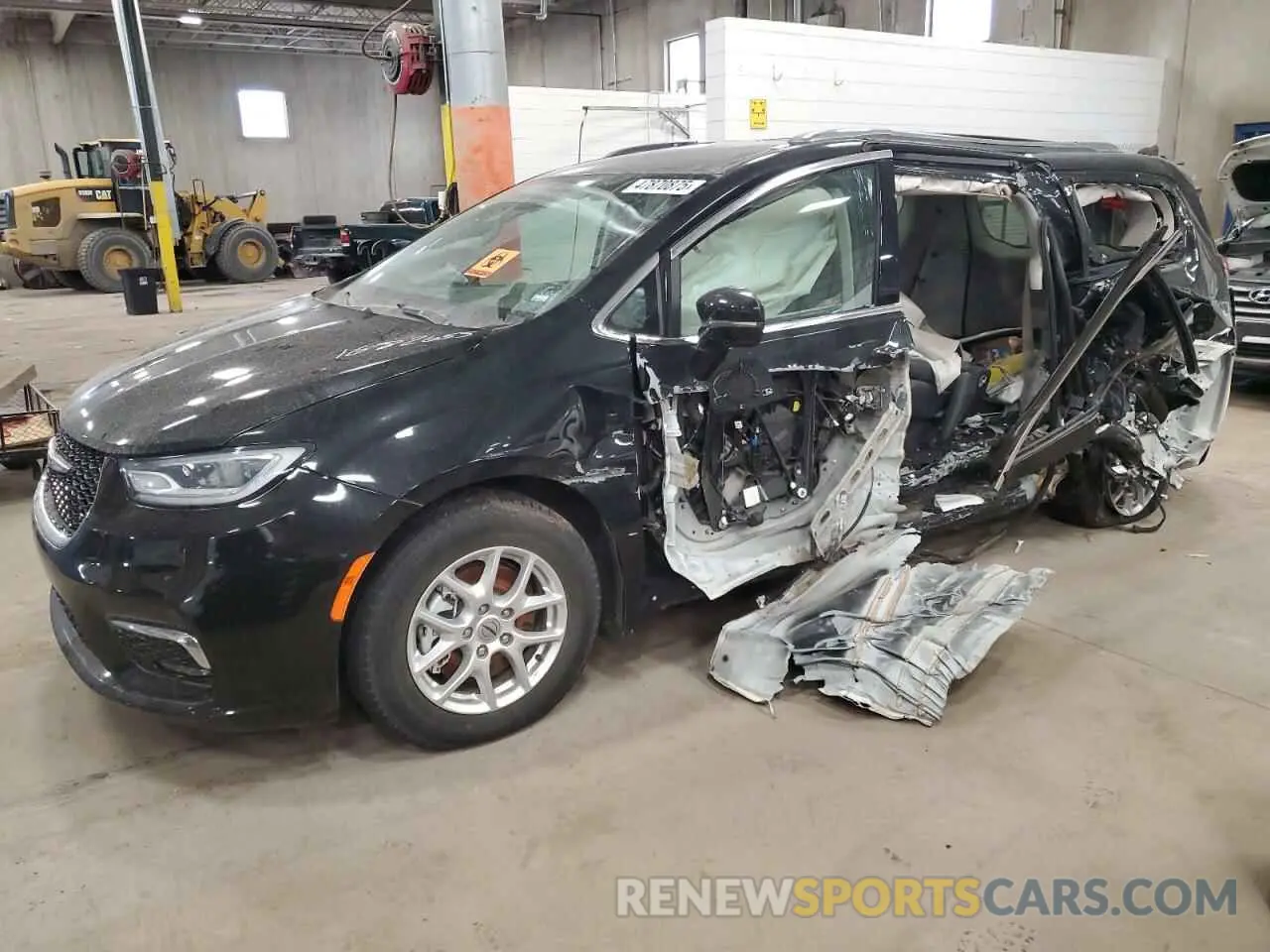 1 Фотография поврежденного автомобиля 2C4RC1BG1MR574665 CHRYSLER PACIFICA 2021