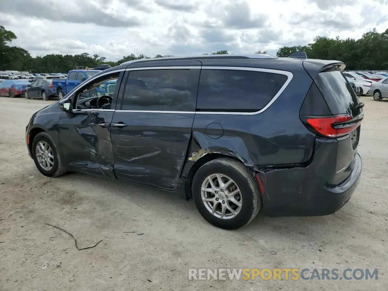 2 Photograph of a damaged car 2C4RC1BG1MR588789 CHRYSLER PACIFICA 2021